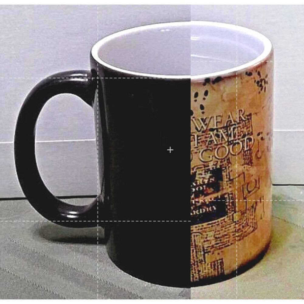 Morphing Mugs Harry Potter Marauder's Map 11 oz Color Changing Coffee Cup HP